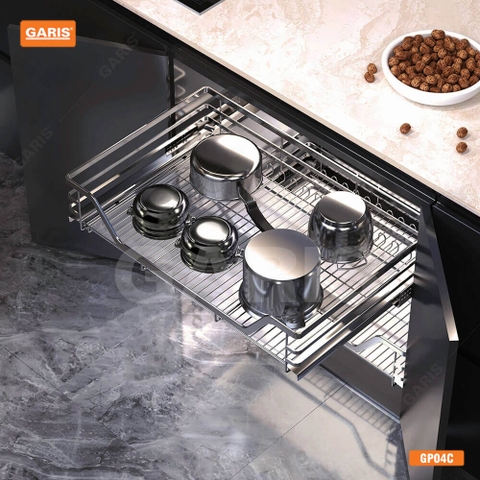 Giá xoong nồi, cánh kéo Garis GP02C và cánh mở GP04C