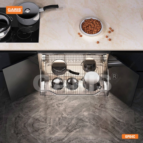 Giá xoong nồi, cánh kéo Garis GP02C và cánh mở GP04C