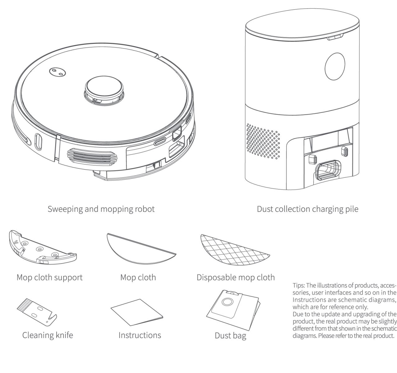 Robot hút bụi - lau nhà tự động HB-B79