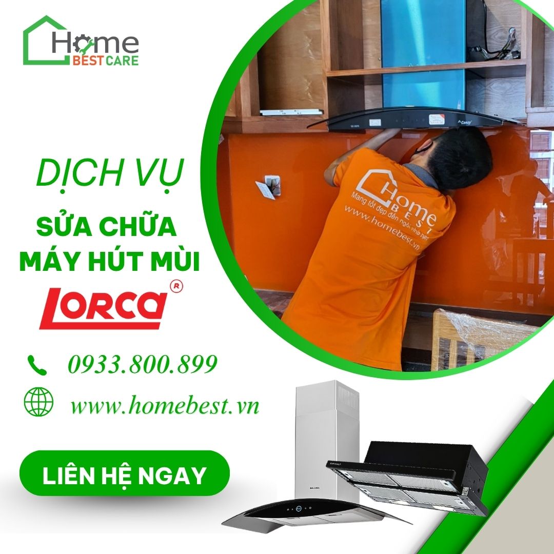 Sửa chữa máy hút mùi Lorca