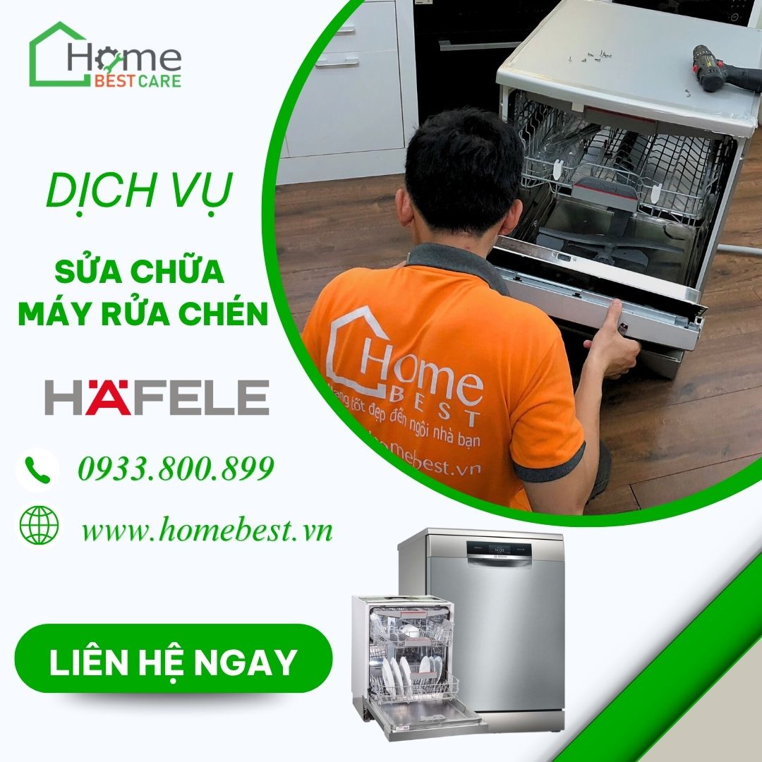 Sửa chữa máy rửa chén bát Hafele