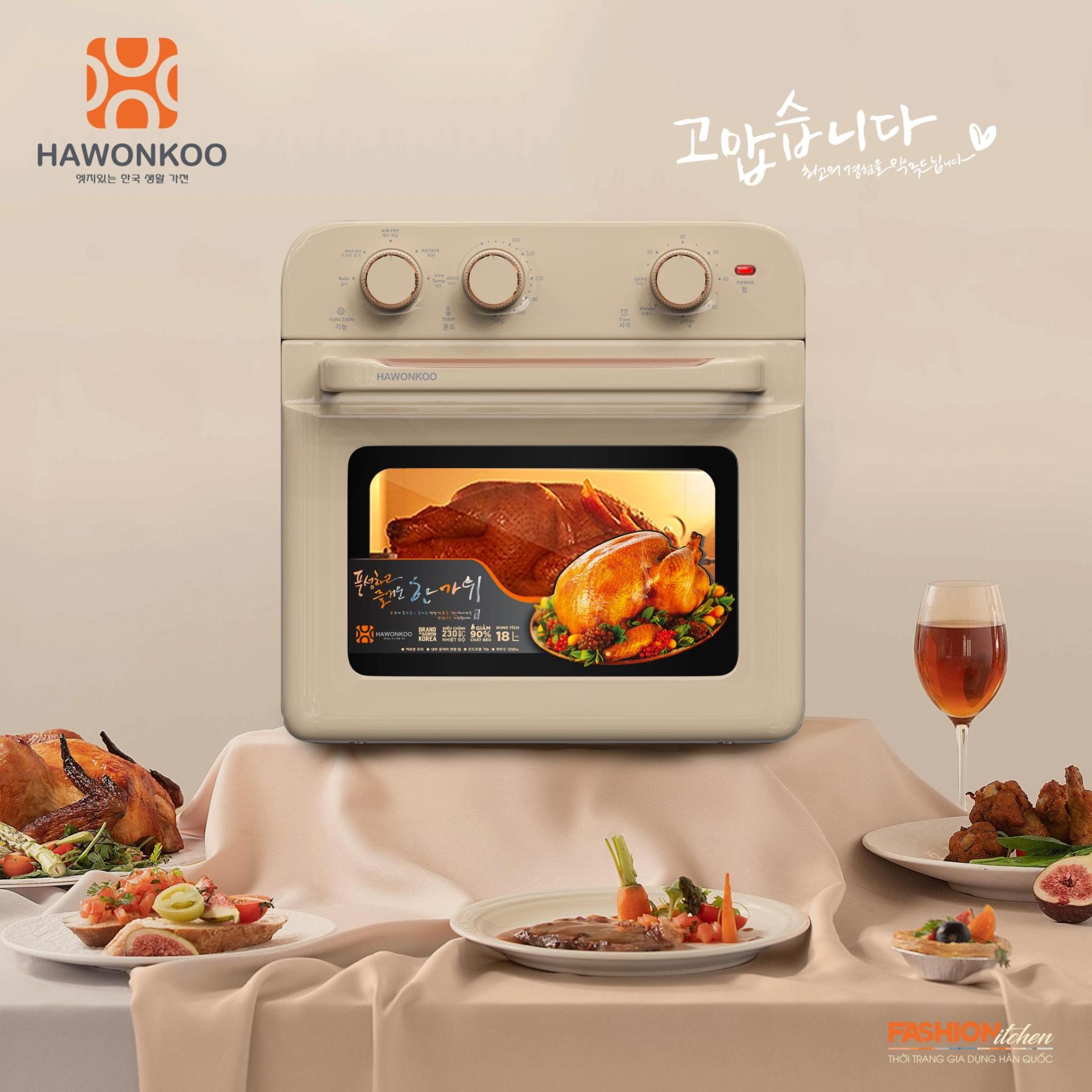 Nồi chiên không dầu Hawonkoo AFH-180