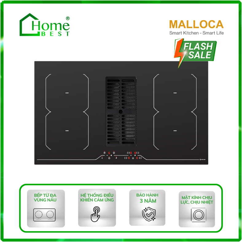 Bếp điện bốn từ Malloca HIH-864