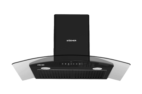 Máy hút khói, hút mùi kính cong Kocher K - 226V ( Cảm biến vẫy tay thông minh )
