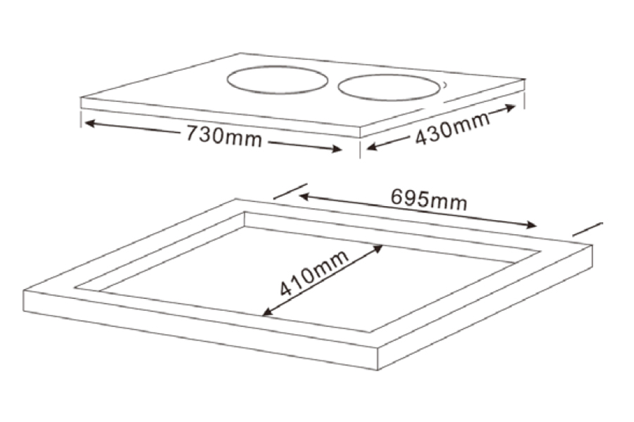 Bếp từ đôi Teka IBC 72301