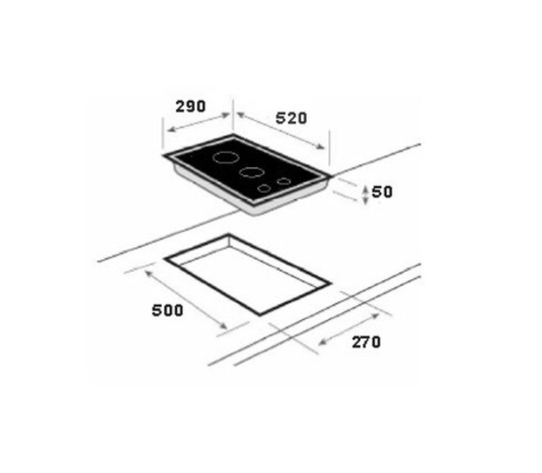 Bếp từ đôi Domino Teka IBS 32920
