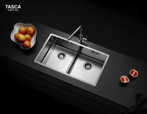 Chậu rửa chén 2 hộc NOBINOX TASCA ICON NT642U