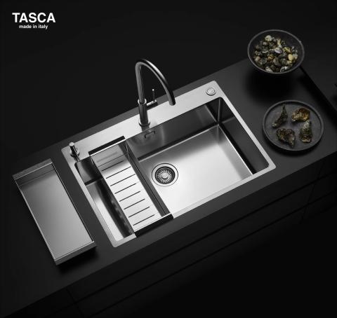 Chậu rửa chén 1 hộc NOBINOX TASCA PURA NT675T