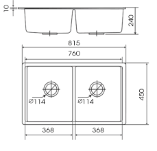 Chậu rửa đá Kaff GRANITE KF-MONDY-815