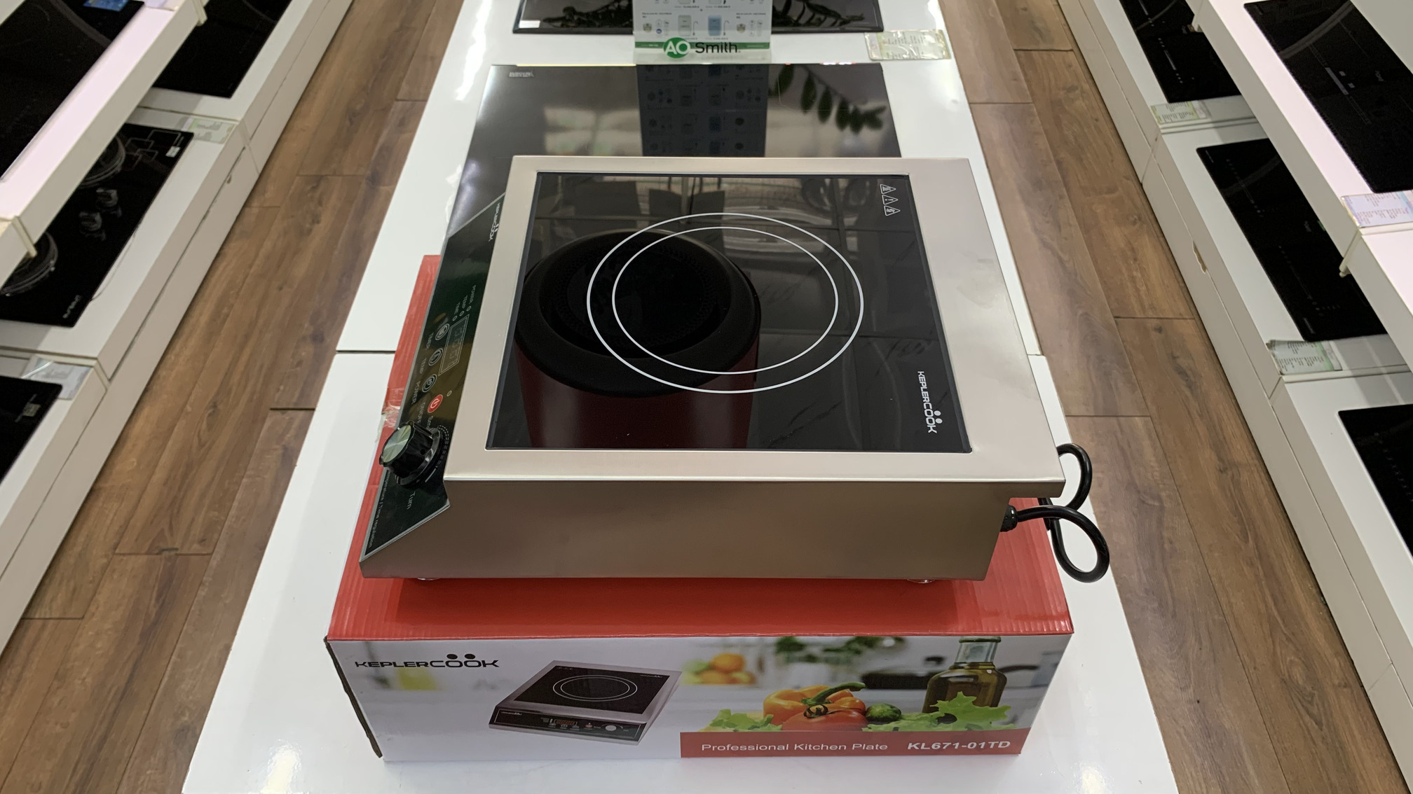 Bếp điện từ đơn công nghiệp Keplercook KL671-01TD