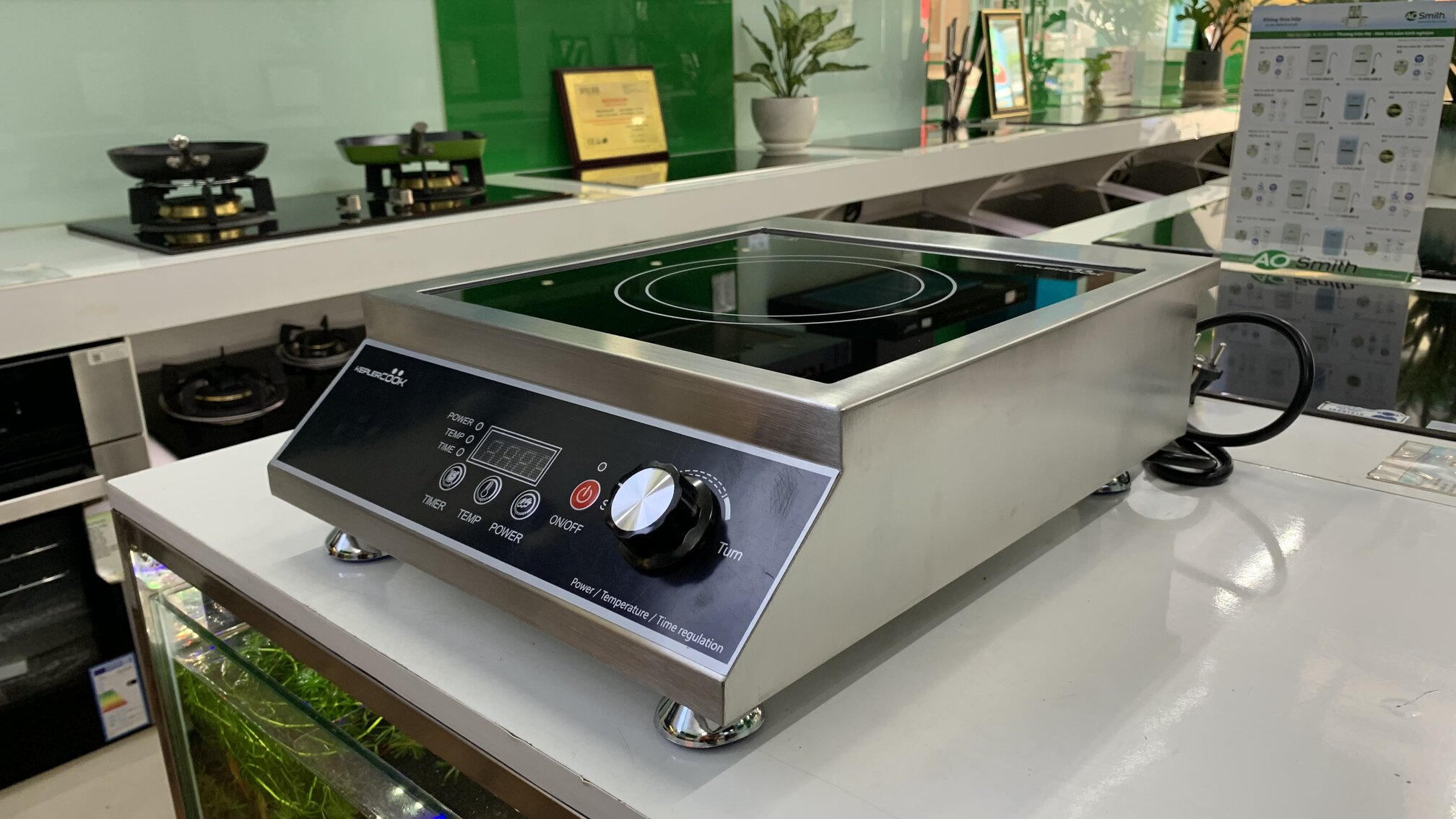 Bếp điện từ đơn công nghiệp Keplercook KL671-01TD