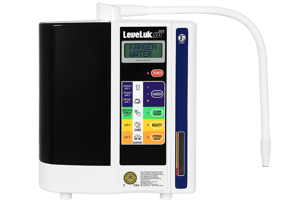 Máy lọc nước điện giải ion kiềm Kangen LeveLuk SD501