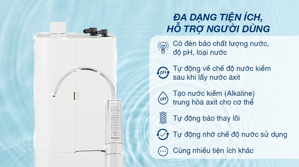 Máy lọc nước ion kiềm Panasonic TK-AB50
