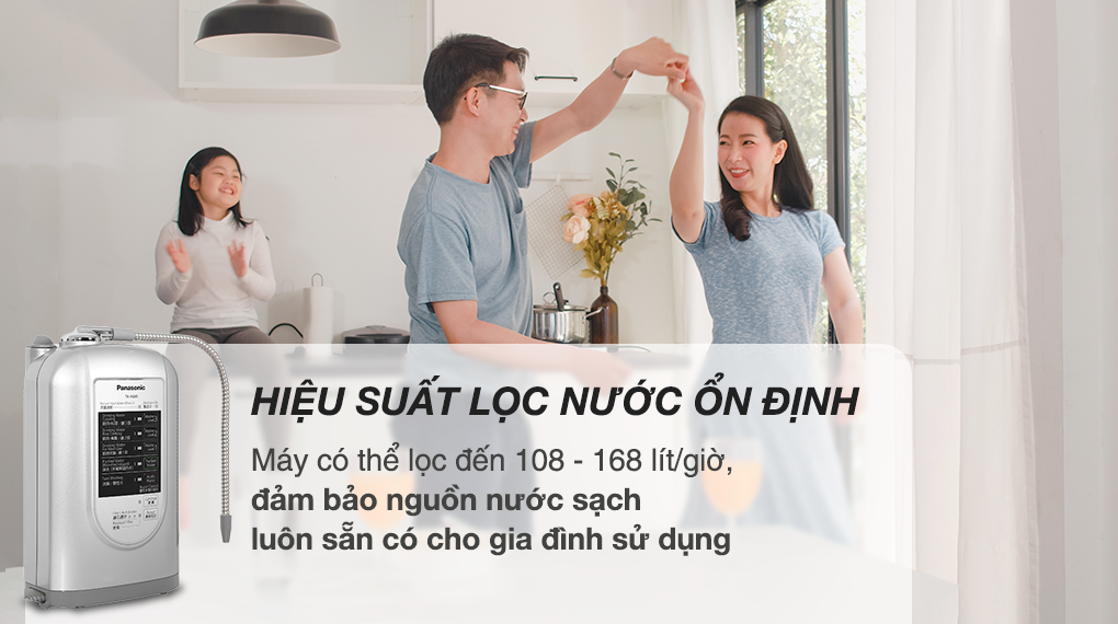 Máy lọc nước ion kiềm Panasonic TK-AS45