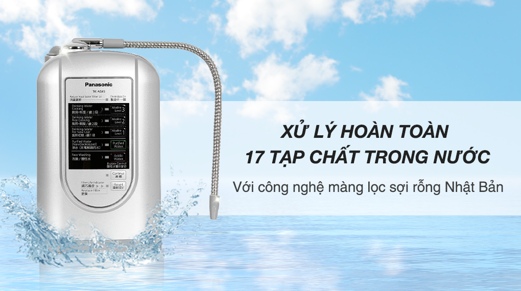 Máy lọc nước ion kiềm Panasonic TK-AS45
