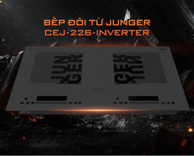 Bếp từ đôi Junger JG CEJ-226-INVERTER