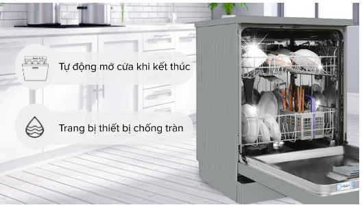 Máy rửa chén bát độc lập Beko DVN06431S