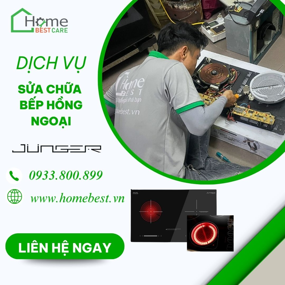 Sửa chữa bếp hồng ngoại Junger