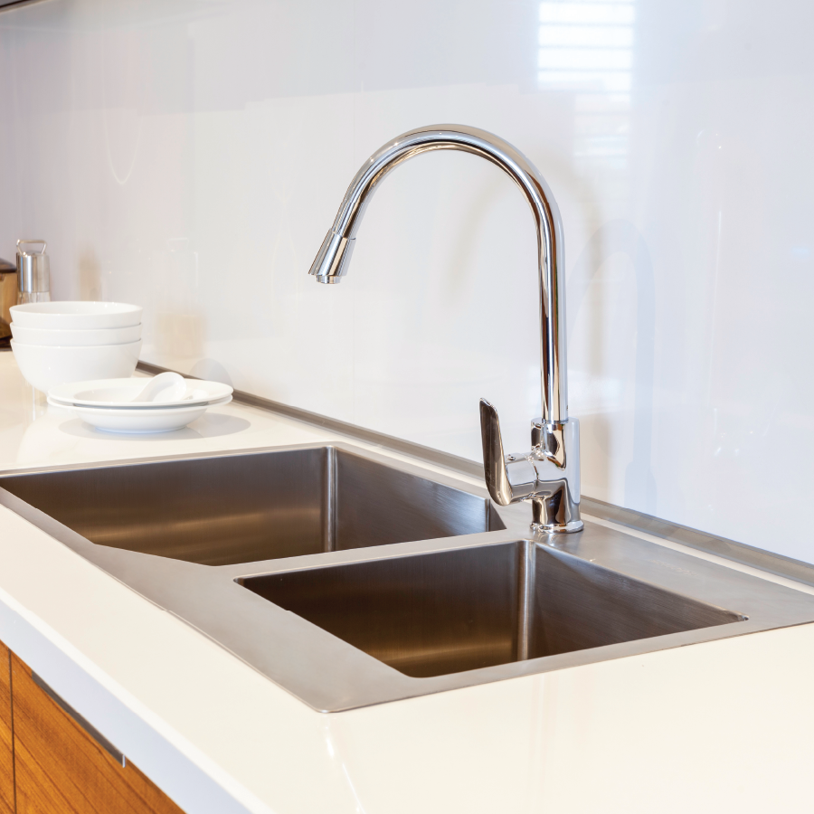 Vòi rửa inox mạ Chrome Malloca K279N