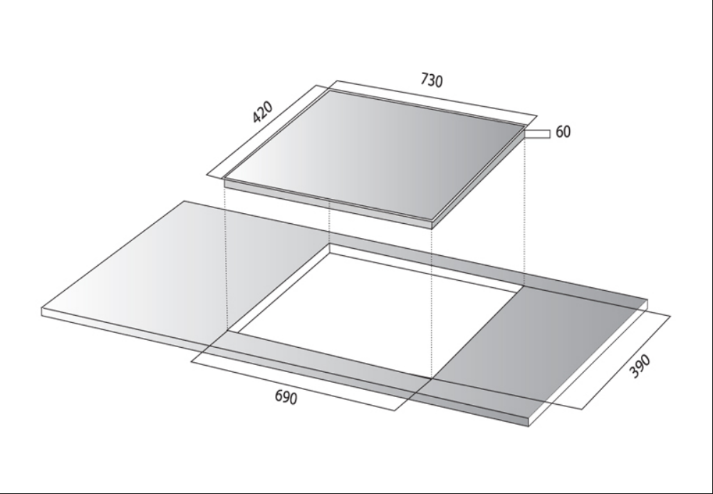 Bếp từ kết hợp hồng ngoại Kocher EI-6900E