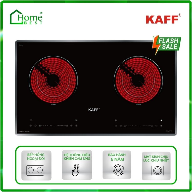 Bếp hồng ngoại đôi KAFF KF-FL101CC