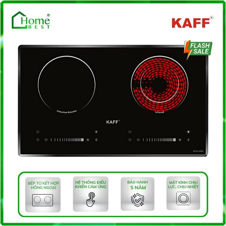 Bếp từ kết hợp hồng ngoại KAFF KF-FL101IC