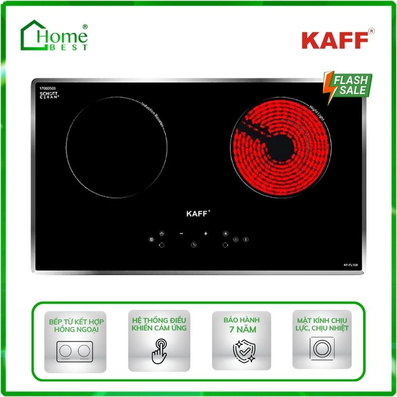 Bếp từ kết hợp hồng ngoại KAFF KF-FL109