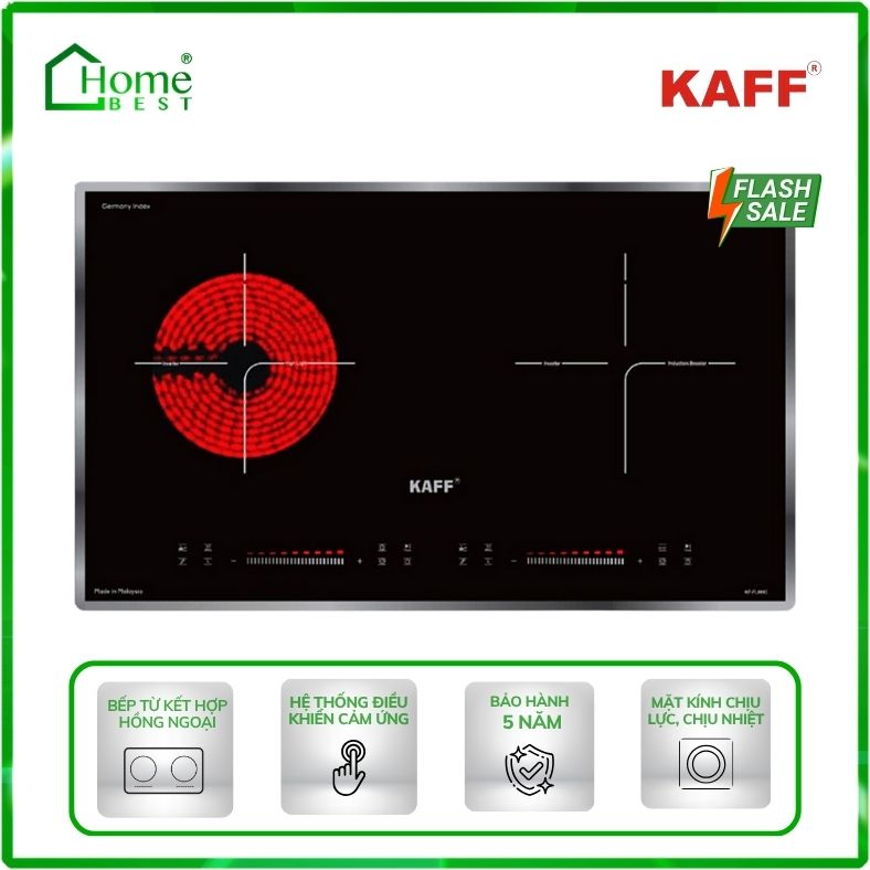 Bếp từ kết hợp hồng ngoại KAFF KF-FL88IC
