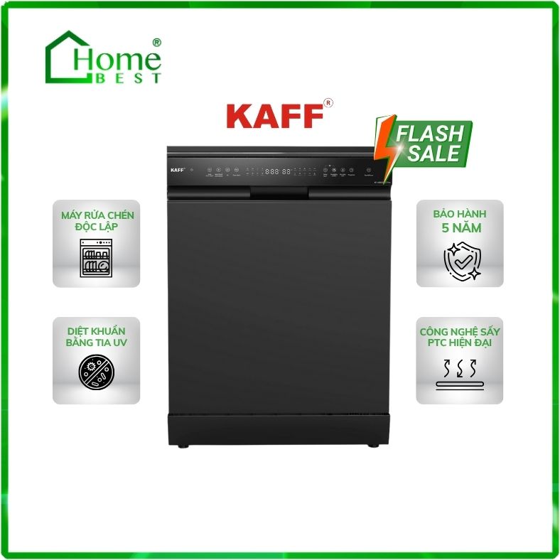 Máy rửa chén bát Kaff KF-HB805B17 Pro ( Công Nghệ Sấy PTC )