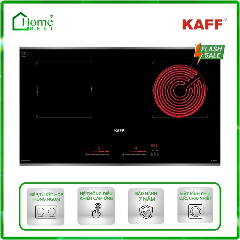 Bếp từ kết hợp hồng ngoại KAFF KF - IH202IC
