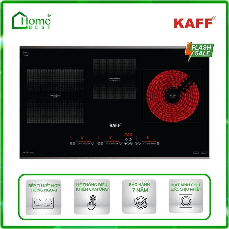 Bếp từ kết hợp hồng ngoại Kaff KF-IH6003IH