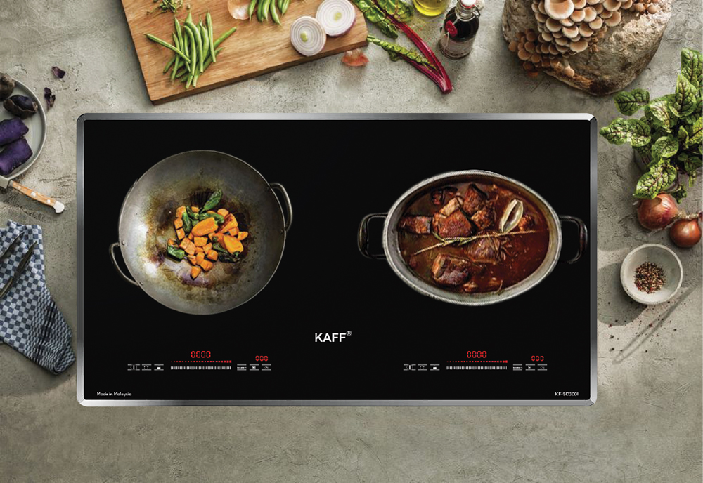 (Combo) Bếp từ đôi KAFF KF-SD300II