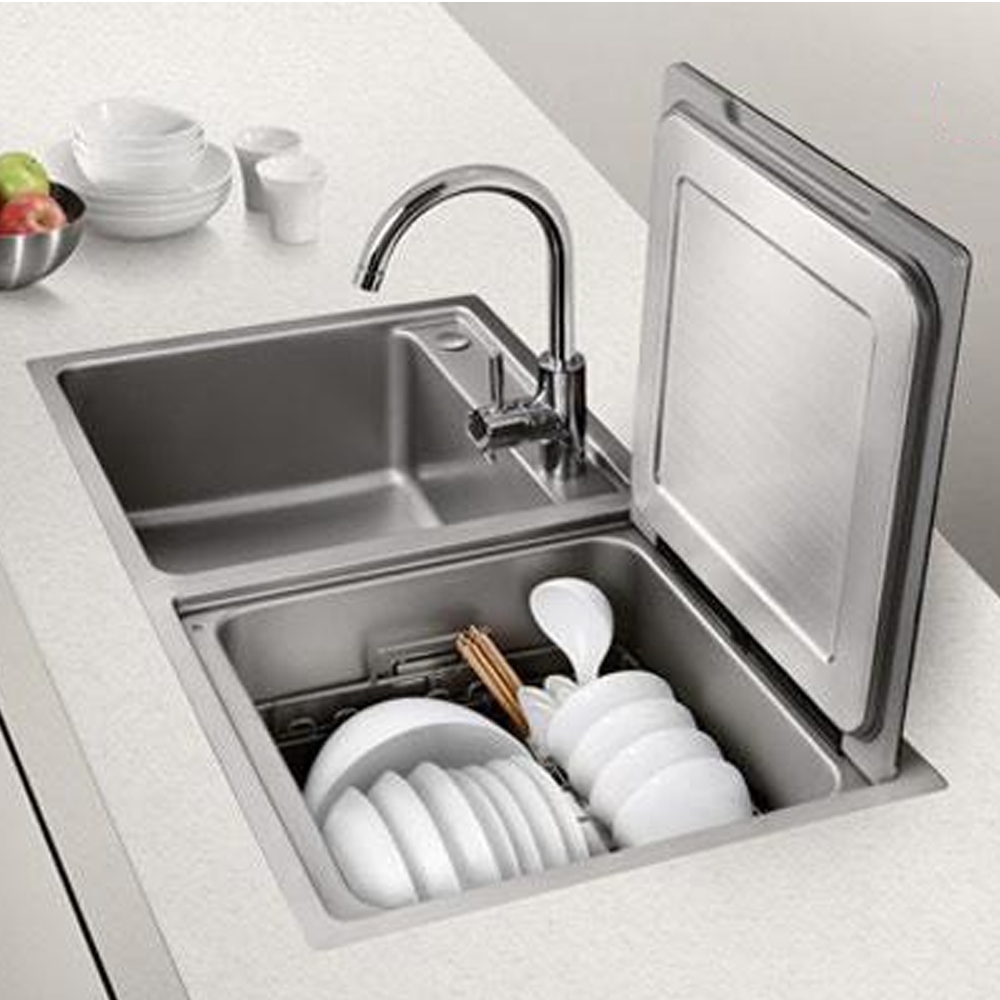 Máy rửa chén bát kết hợp bồn rửa KAFF KF-SWM6