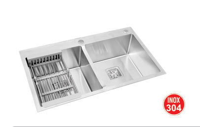 Chậu rửa inox I-ROYAL KD-8350B K-3