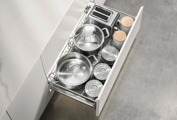 COMBO Phụ kiện tủ bếp cao cấp HIGOLD (4 Món) - Combo 1