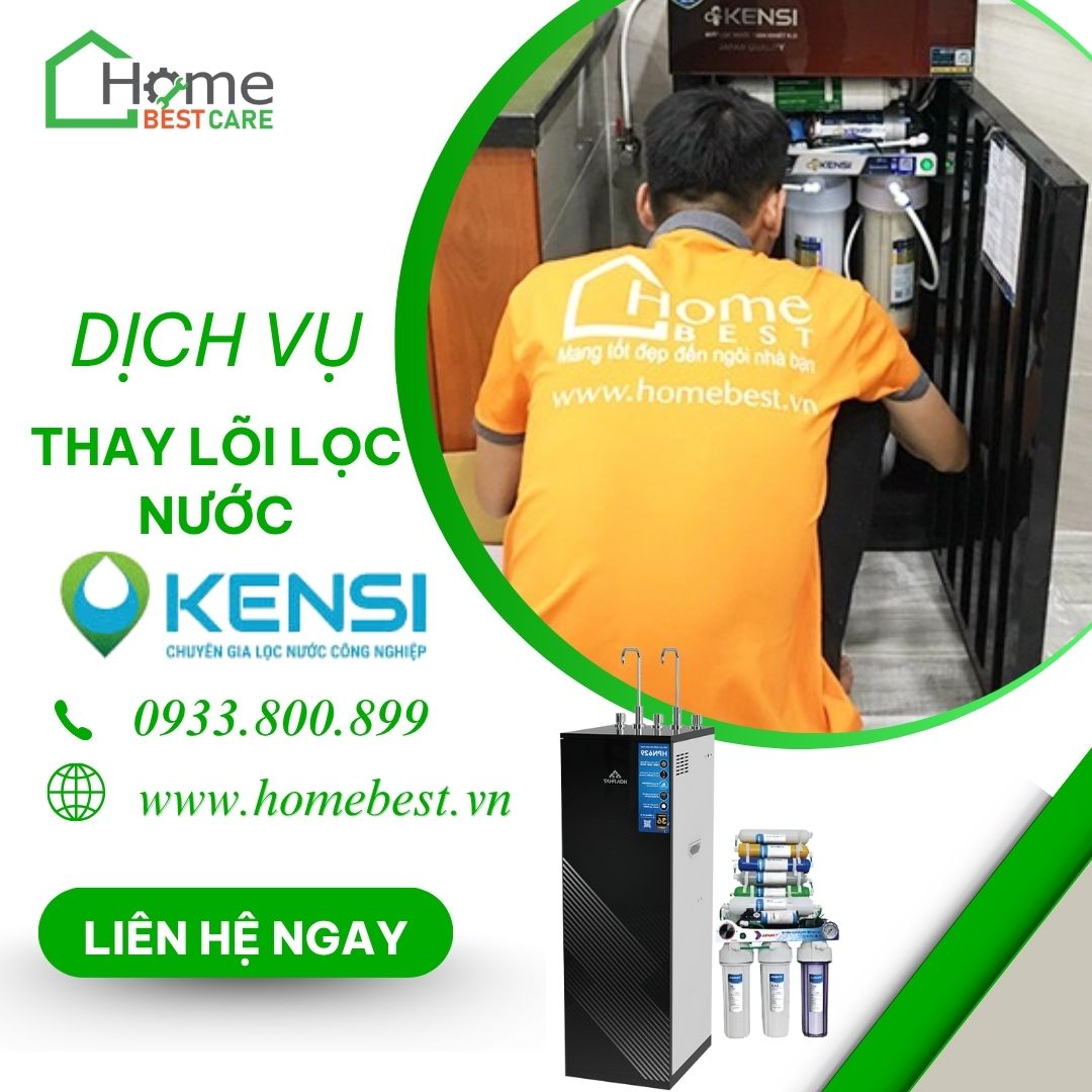 Dịch vụ thay lõi lọc nước Kensi