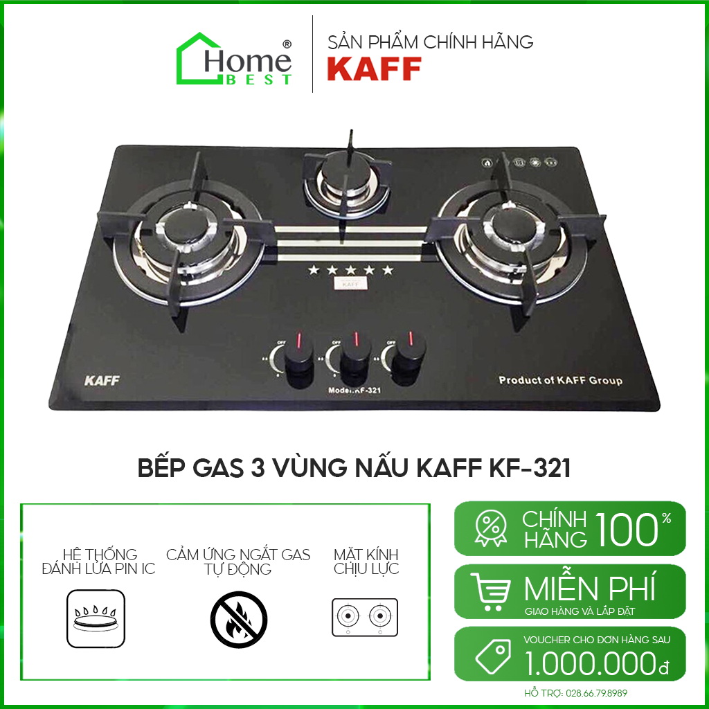 Bếp gas âm KAFF KF-321