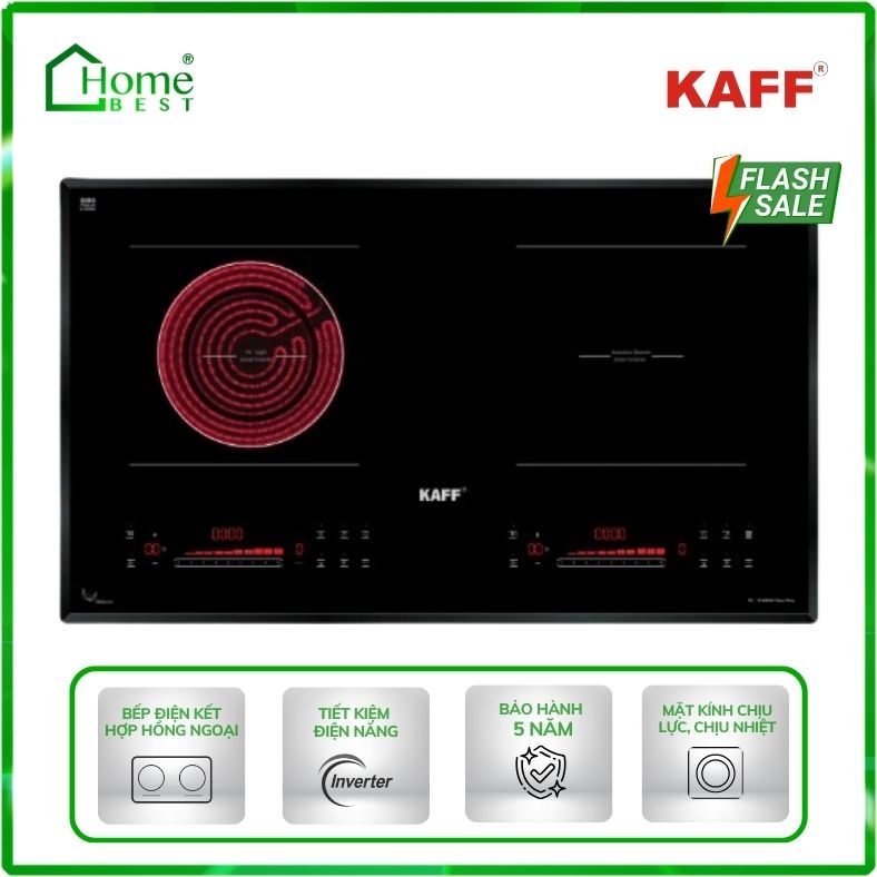 Bếp Từ Kết Hợp Hồng Hgoại KAFF KF-FL686IC New Plus (New 2025)