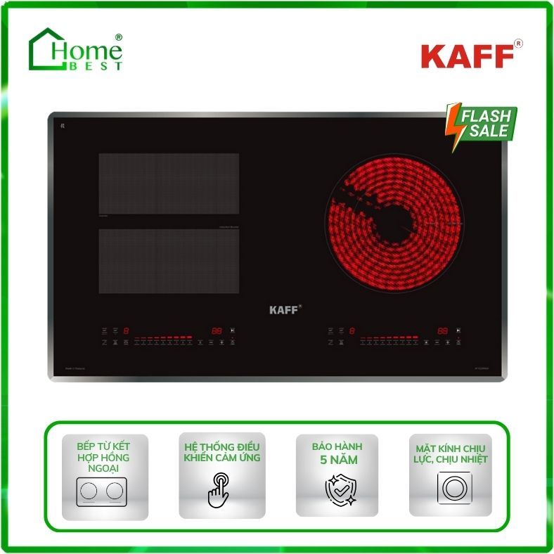 Bếp từ kết hợp hồng ngoại KAFF KF-FL6996IH (New 2025)