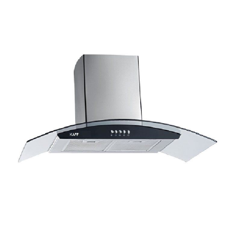 Máy hút khói, hút mùi kính cong KAFF KF-GB906