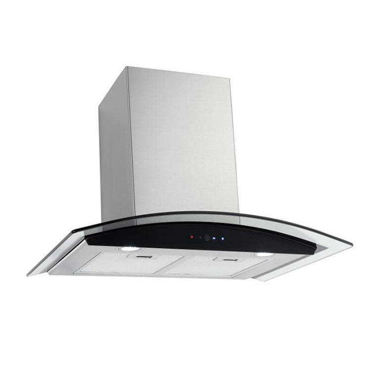 Máy hút khói, hút mùi kính cong KAFF KF-GB773