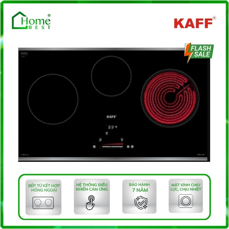 Bếp từ kết hợp hồng ngoại Kaff KF-IC5801SB Plus