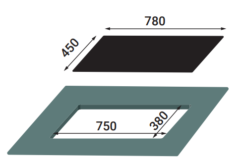 Bếp từ kết hợp hồng ngoại Kaff KF-IC5801SB Plus