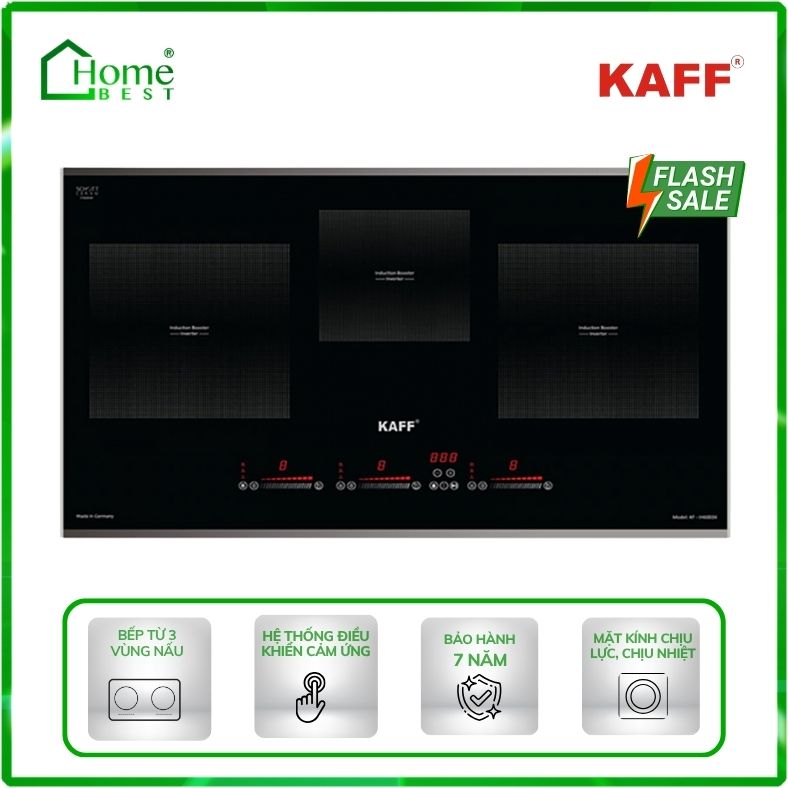 Bếp từ 3 vùng nấu KAFF KF-IH6003II