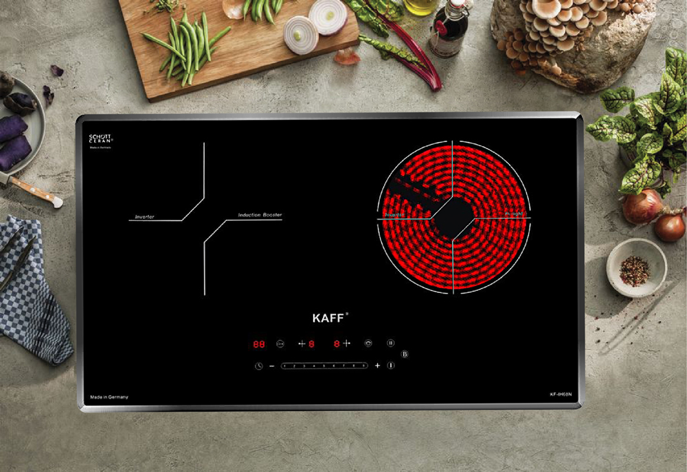 (Combo) Bếp từ kết hợp hồng ngoại KAFF KF-IH68N