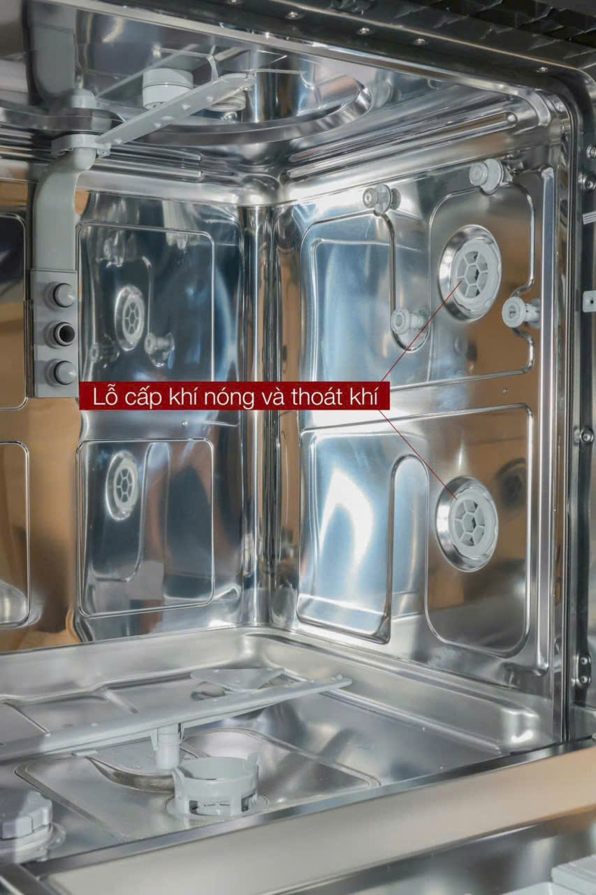 Máy rửa chén bát Kaff KF-SBL77805B17 GRC - Sấy PTC Tự động (New 2026)