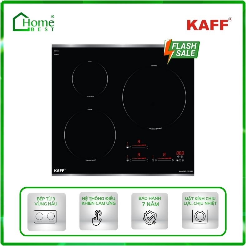 Bếp từ 3 vùng nấu KAFF KF-SQ38IH