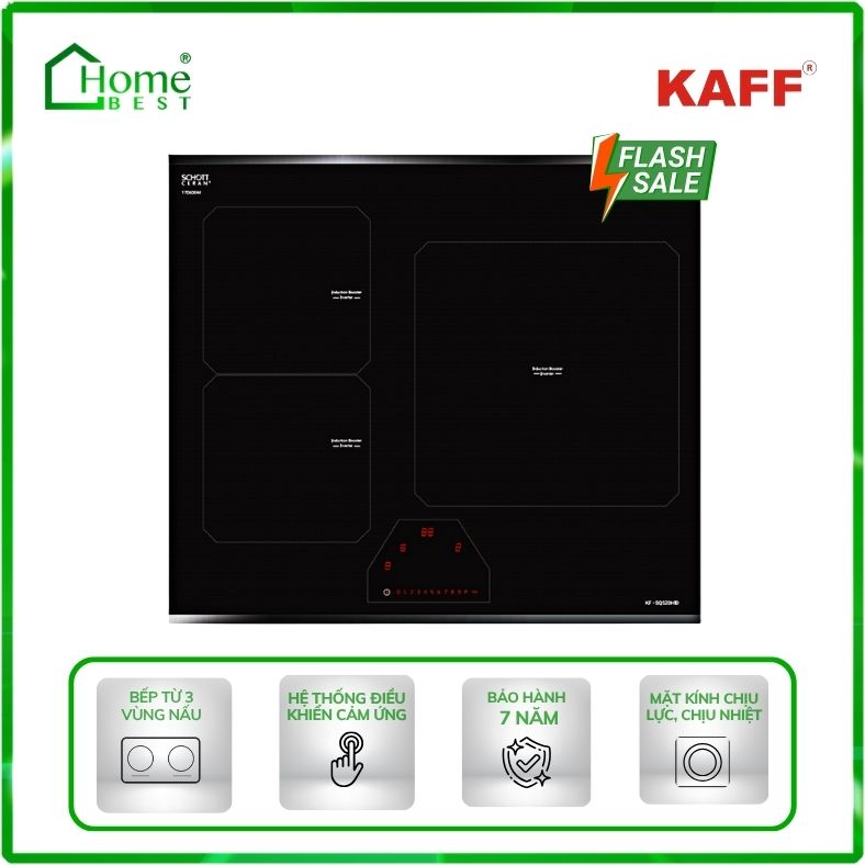 Bếp từ 3 vùng nấu KAFF KF-SQ520HID