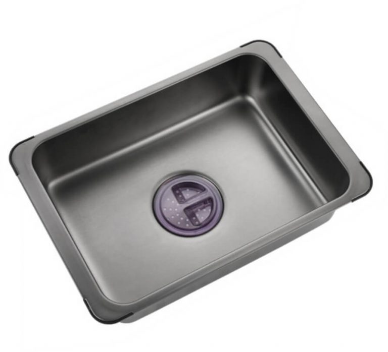 COMBO CHẬU RỬA CHÉN I-ROYAL 7546 1 HỘC INOX PHỦ NANO IR-7546NSGR