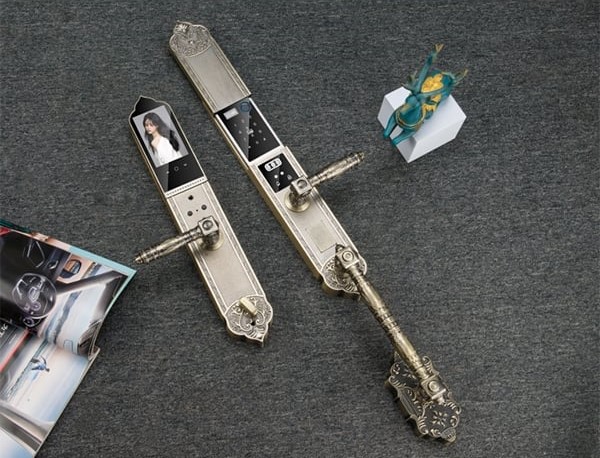 Khóa điện tử đại sảnh Hyundai HY-SLC8820 BRONZE